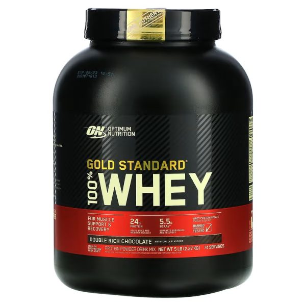 Gold Standard 100% Whey, Double Rich Chocolate